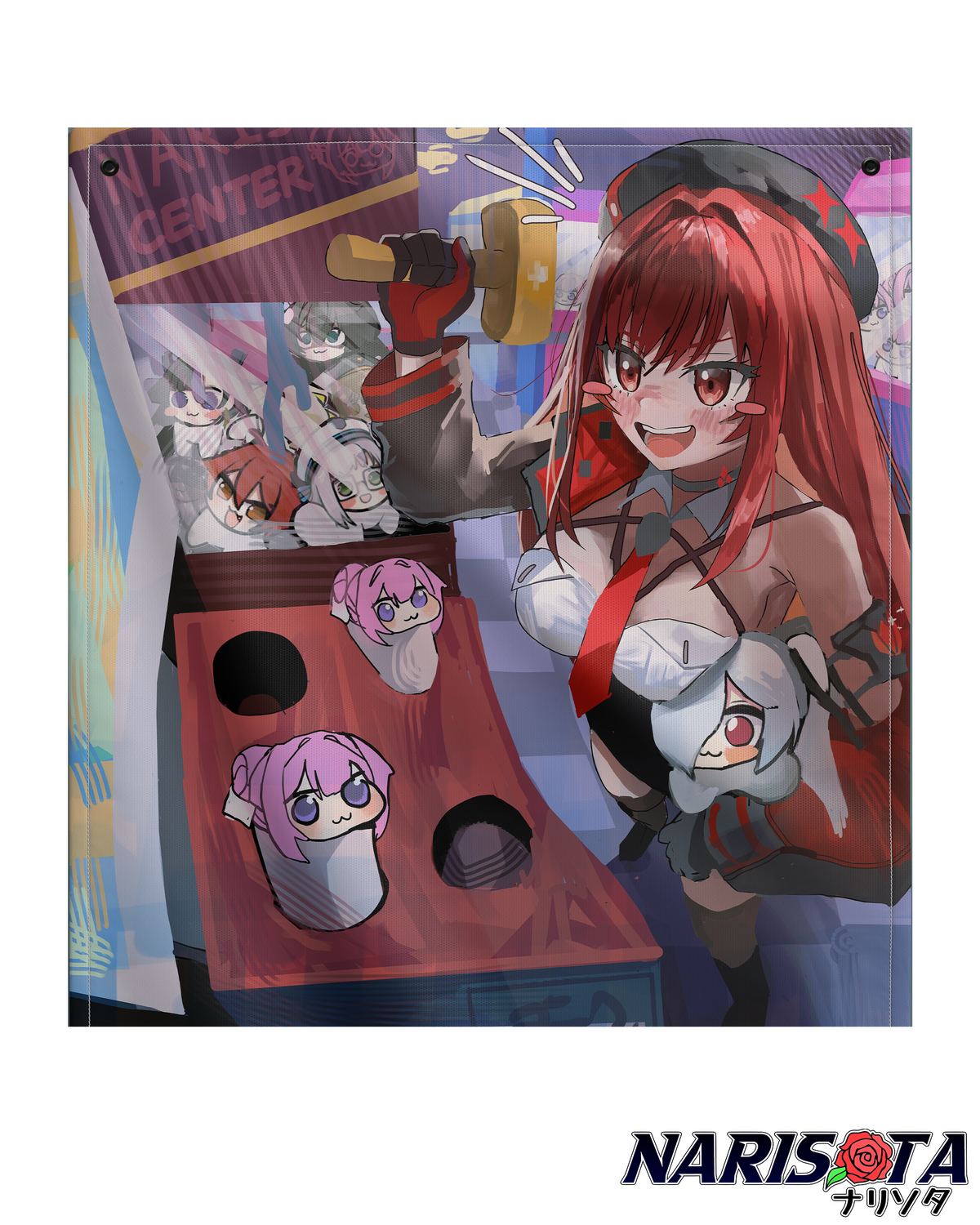 Rapi Red Hood Arcade Flag