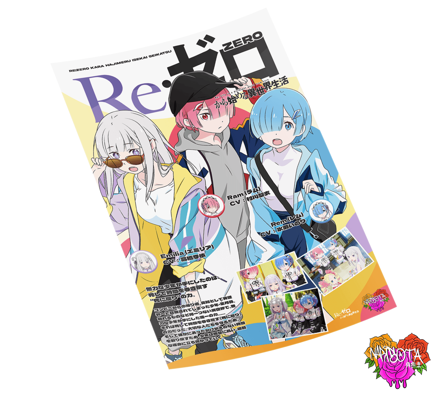 Re:zero Street Edition Poster - Narisota.Co
