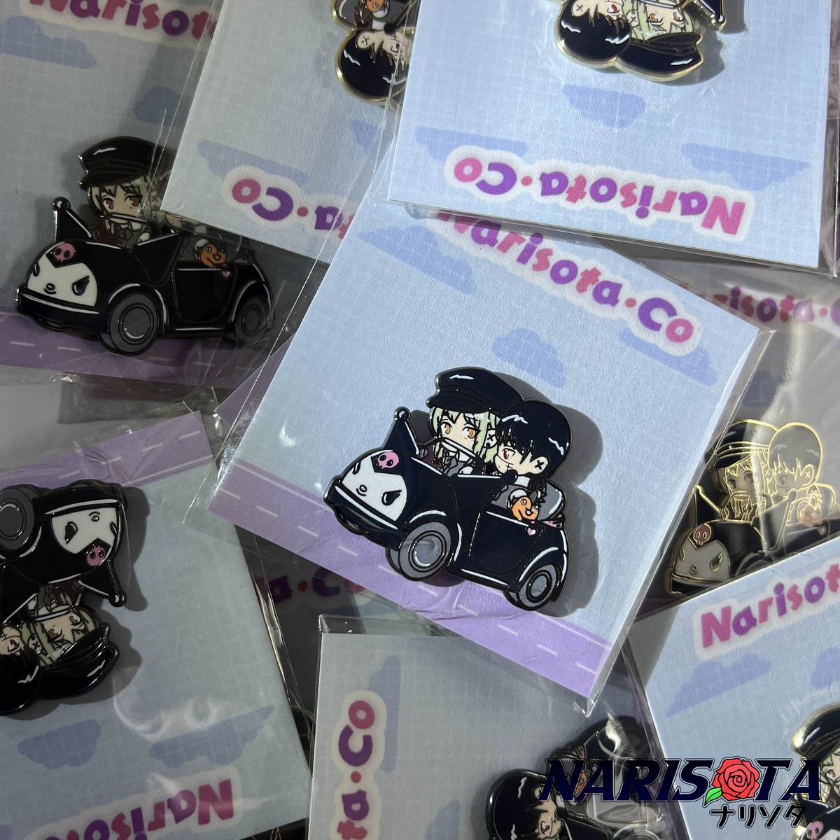 Kuromi x CSM Fami/War Devil Pin