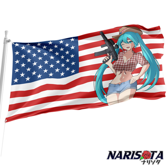 America Miku Flag