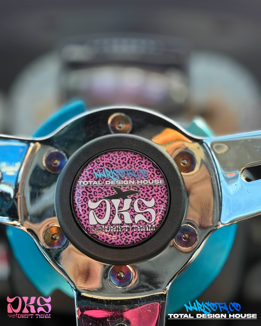 DKS.co x Narisota.Co Pink Variant Horn Button