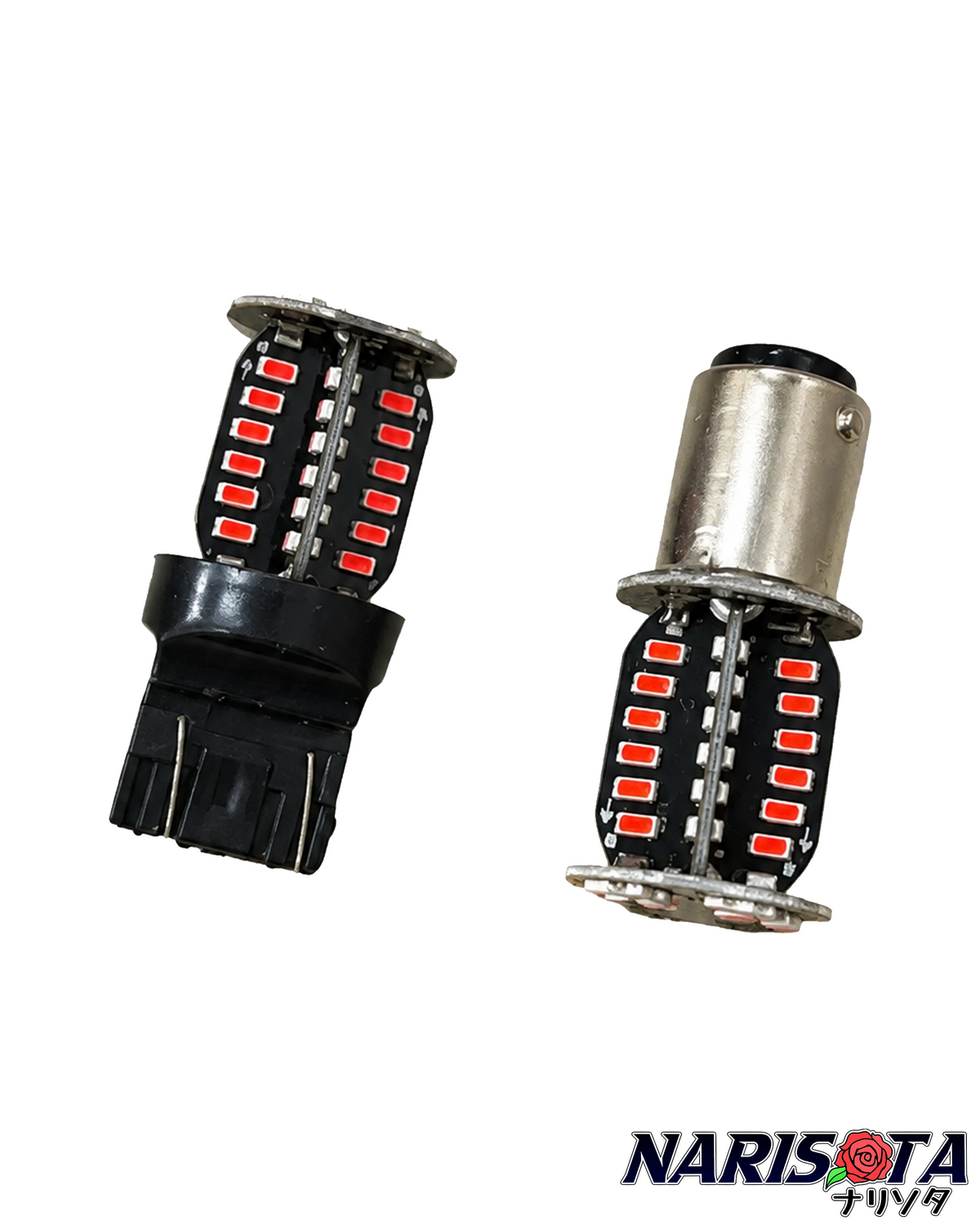 JDM Kuru Kuru Rotating LED Taillight Bulb, Red