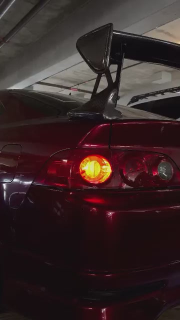 JDM Kuru Kuru Rotating LED Taillight Bulb, Red