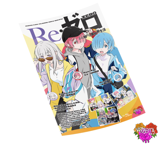 Re:zero Street Edition Poster - Narisota.Co